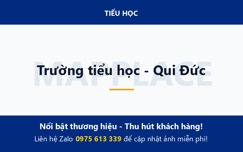 Trường tiểu học - Qui Đức