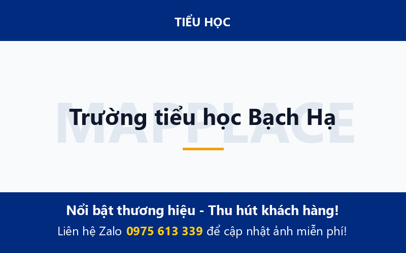 Trường tiểu học Bạch Hạ