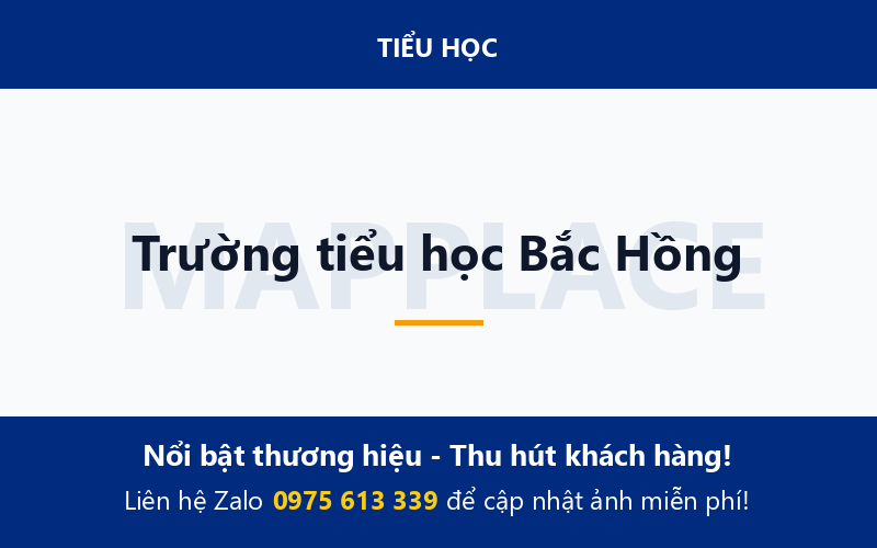 Trường tiểu học Bắc Hồng