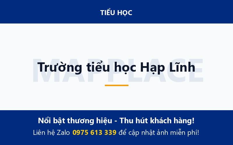 Trường tiểu học Hạp Lĩnh