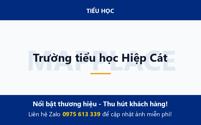 Trường tiểu học Hiệp Cát