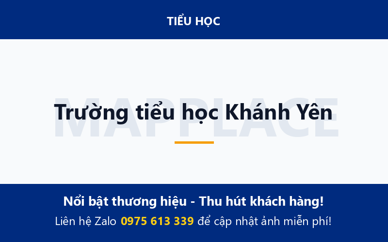 Trường tiểu học Khánh Yên