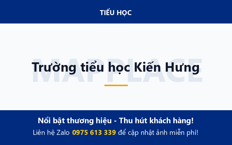 Trường tiểu học Kiến Hưng