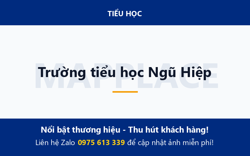 Trường tiểu học Ngũ Hiệp