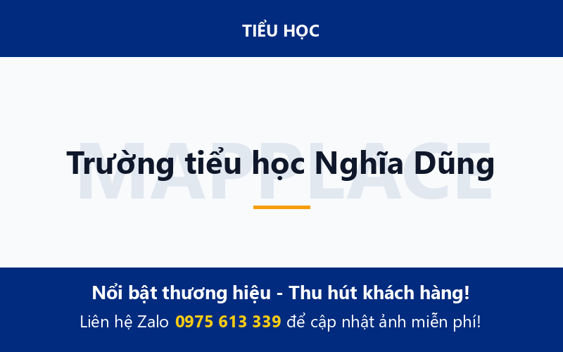 Trường tiểu học Nghĩa Dũng