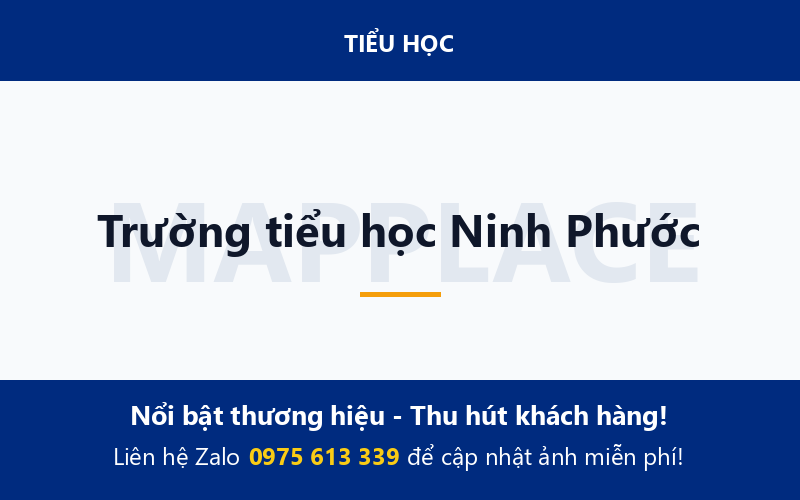 Trường tiểu học Ninh Phước