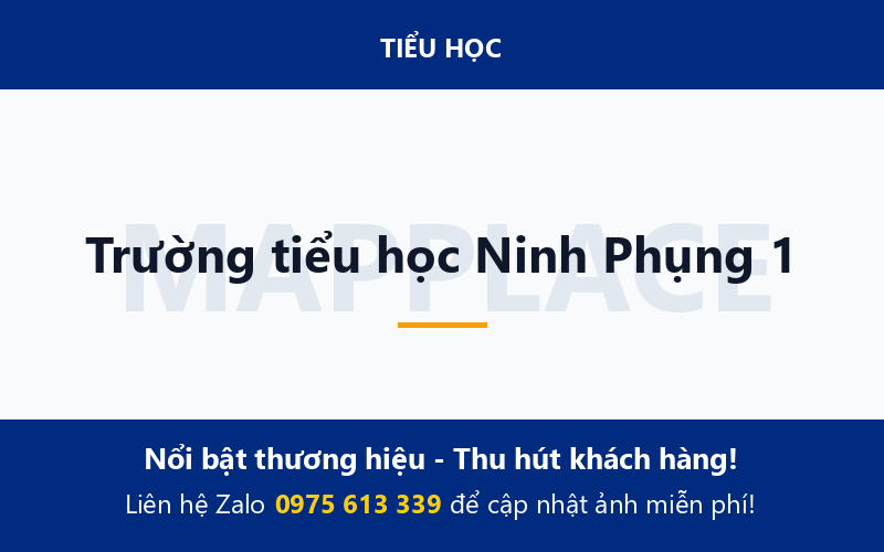 Trường tiểu học Ninh Phụng 1