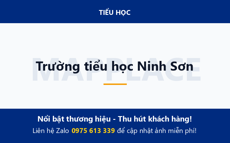 Trường tiểu học Ninh Sơn
