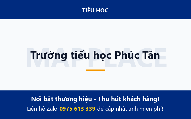Trường tiểu học Phúc Tân