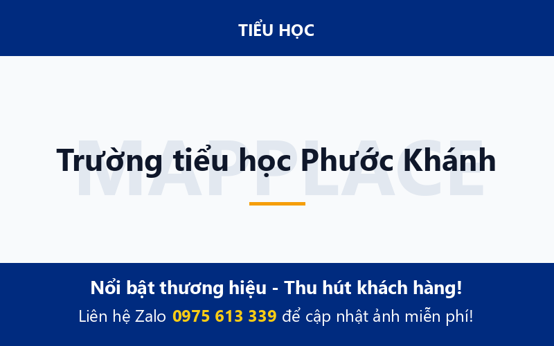 Trường tiểu học Phước Khánh