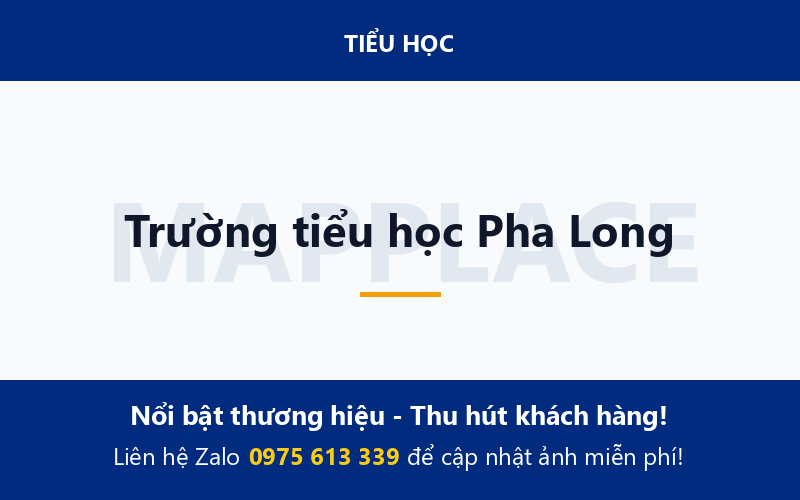 Trường tiểu học Pha Long