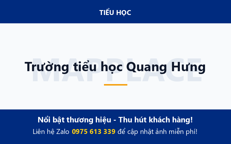 Trường tiểu học Quang Hưng