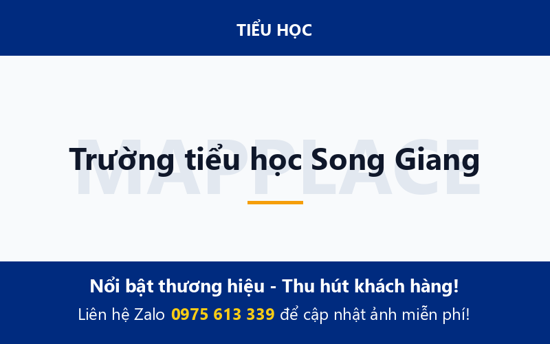 Trường tiểu học Song Giang