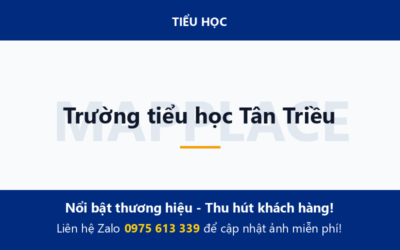 Trường tiểu học Tân Triều