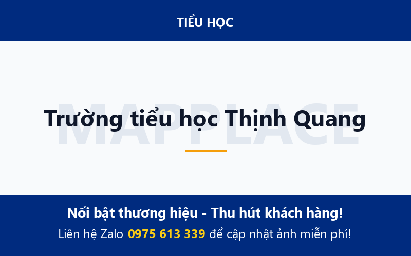Trường tiểu học Thịnh Quang