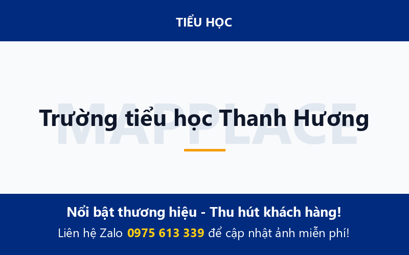 Trường tiểu học Thanh Hương