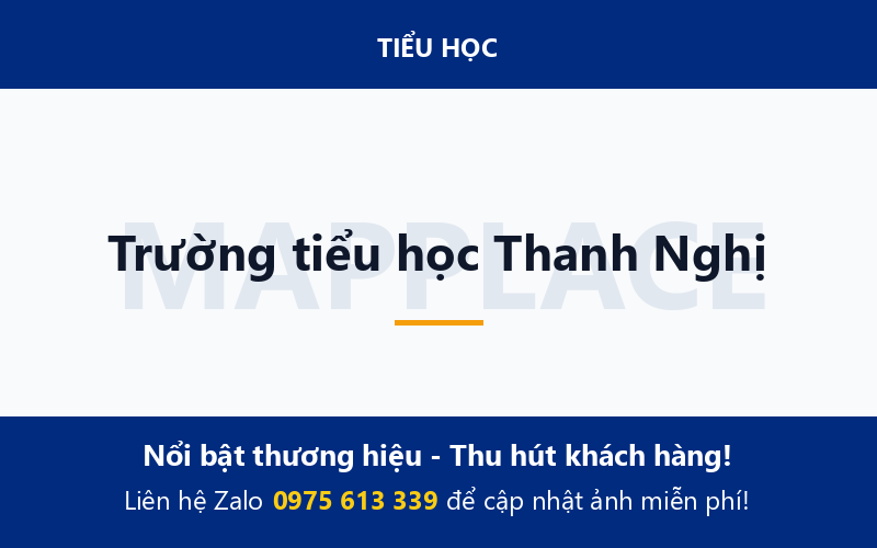 Trường tiểu học Thanh Nghị