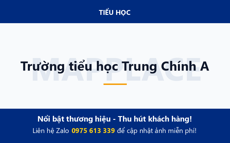 Trường tiểu học Trung Chính A
