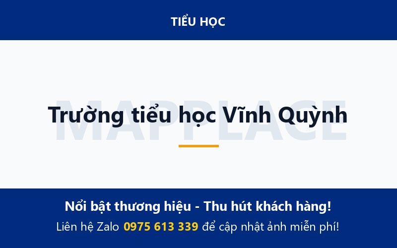 Trường tiểu học Vĩnh Quỳnh