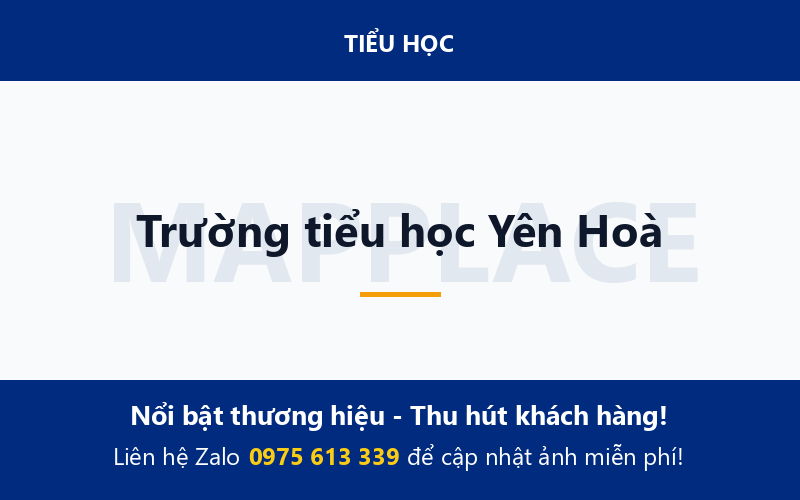Trường tiểu học Yên Hoà