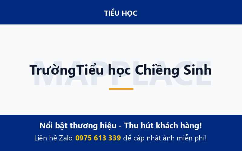 TrườngTiểu học Chiềng Sinh