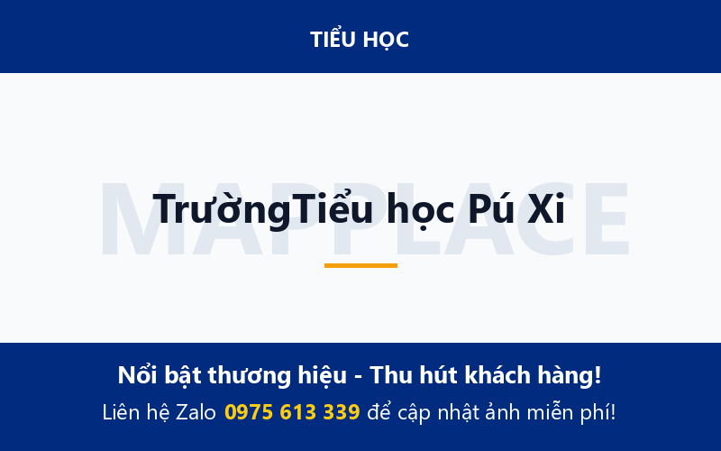 TrườngTiểu học Pú Xi