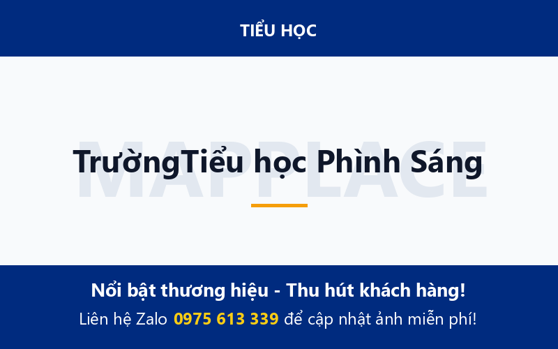 TrườngTiểu học Phình Sáng