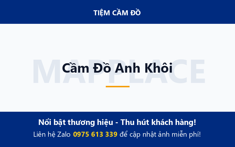 Cầm Đồ Anh Khôi