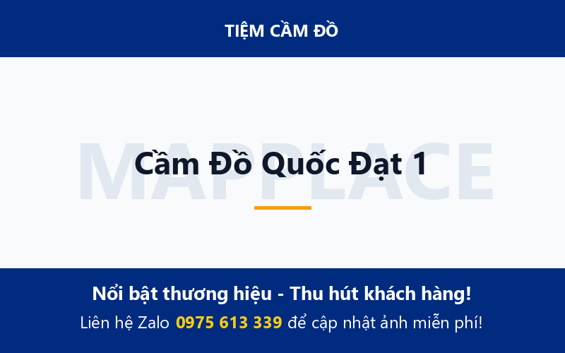 Cầm Đồ Quốc Đạt 1