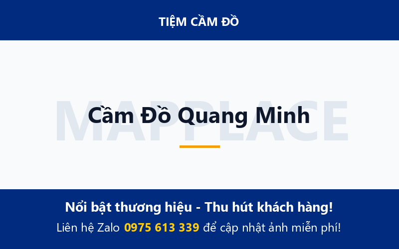 Cầm Đồ Quang Minh