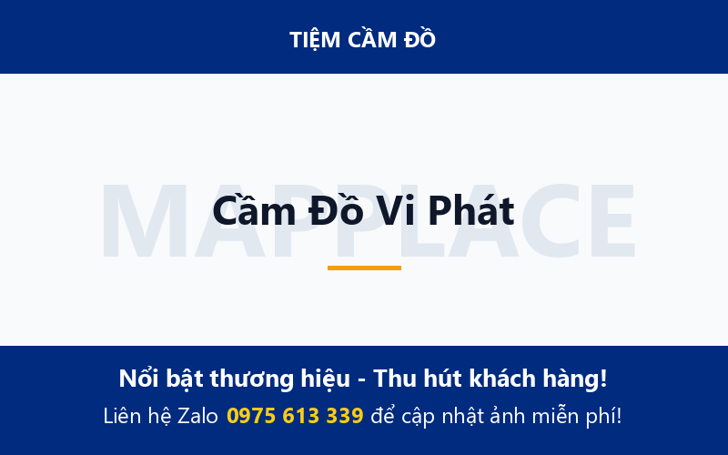 Cầm Đồ Vi Phát