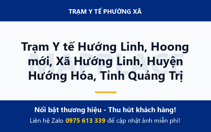 Trạm Y tế Hướng Linh, Hoong mới, Xã Hướng Linh, Huyện Hướng Hóa, Tỉnh Quảng Trị