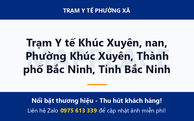 Trạm Y tế Khúc Xuyên, nan, Phường Khúc Xuyên, Thành phố Bắc Ninh, Tỉnh Bắc Ninh