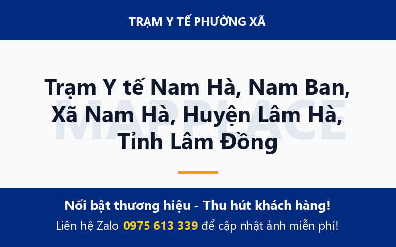 Trạm Y tế Nam Hà, Nam Ban, Xã Nam Hà, Huyện Lâm Hà, Tỉnh Lâm Đồng