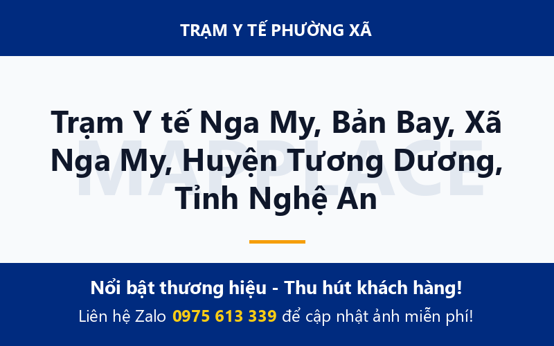 Trạm Y tế Nga My, Bản Bay, Xã Nga My, Huyện Tương Dương, Tỉnh Nghệ An