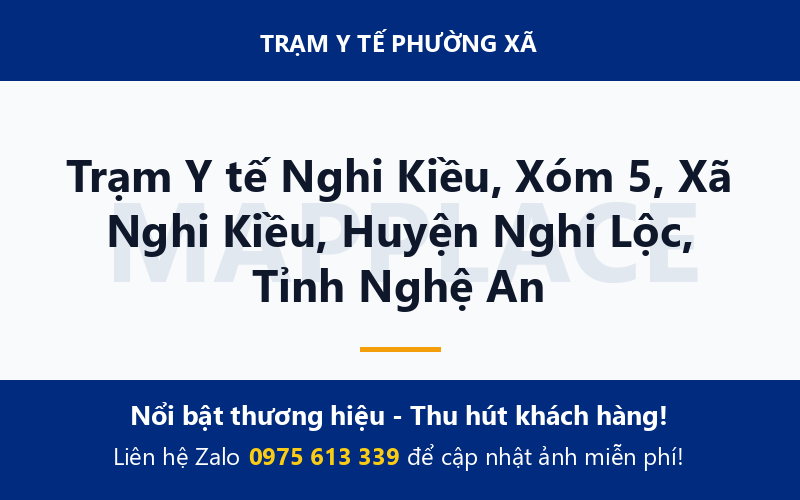 Trạm Y tế Nghi Kiều, Xóm 5, Xã Nghi Kiều, Huyện Nghi Lộc, Tỉnh Nghệ An