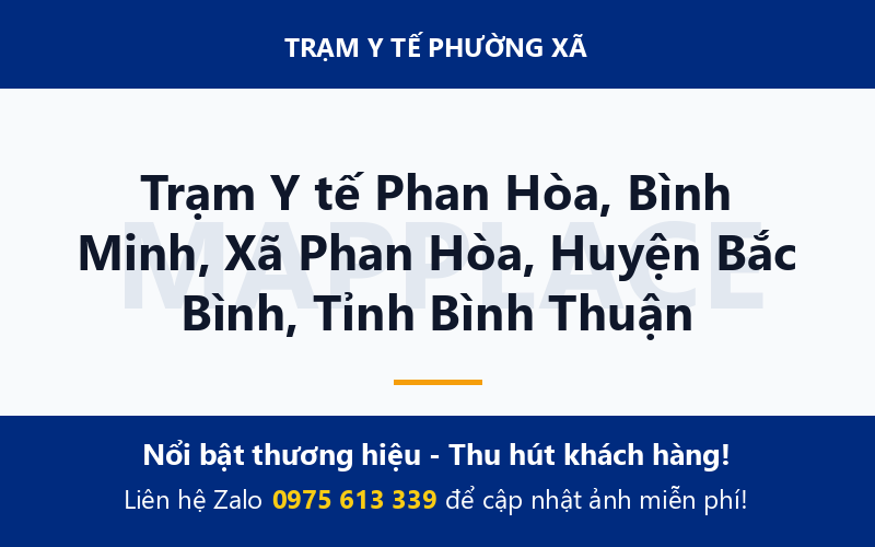 Trạm Y tế Phan Hòa, Bình Minh, Xã Phan Hòa, Huyện Bắc Bình, Tỉnh Bình Thuận