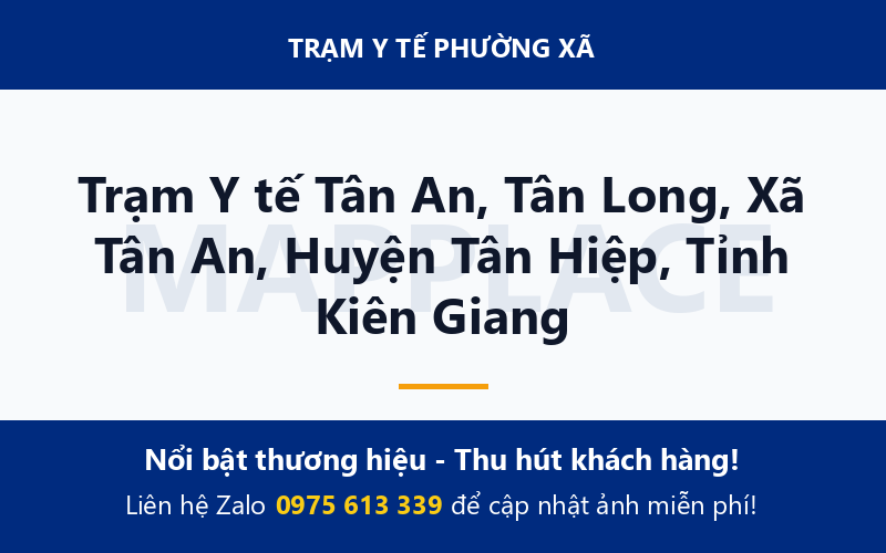 Trạm Y tế Tân An, Tân Long, Xã Tân An, Huyện Tân Hiệp, Tỉnh Kiên Giang