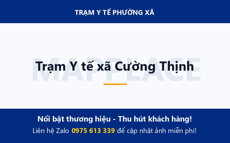 Trạm Y tế xã Cường Thịnh