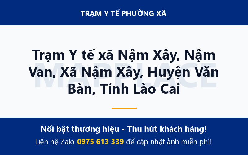 Trạm Y tế xã Nậm Xây, Nậm Van, Xã Nậm Xây, Huyện Văn Bàn, Tỉnh Lào Cai