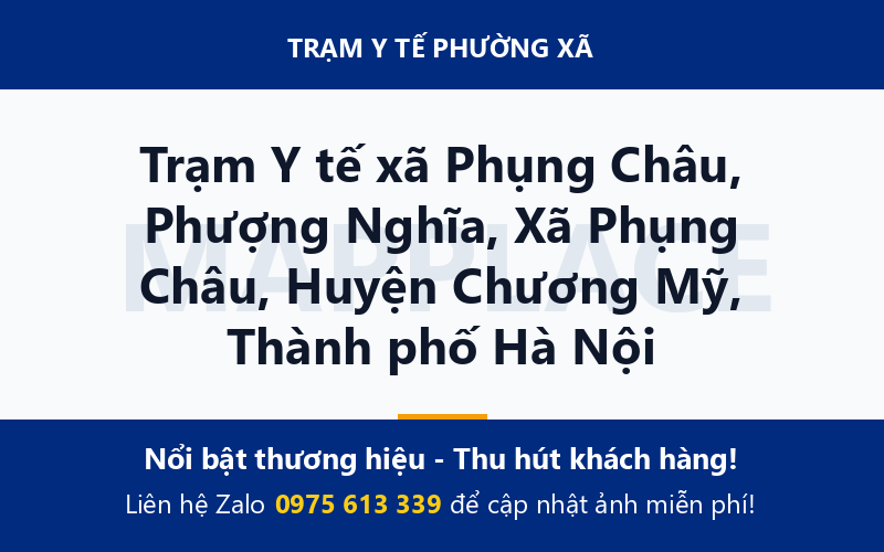 Trạm Y tế xã Phụng Châu, Phượng Nghĩa, Xã Phụng Châu, Huyện Chương Mỹ, Thành phố Hà Nội