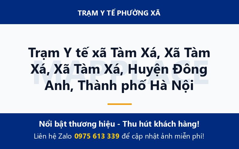 Trạm Y tế xã Tàm Xá, Xã Tàm Xá, Xã Tàm Xá, Huyện Đông Anh, Thành phố Hà Nội