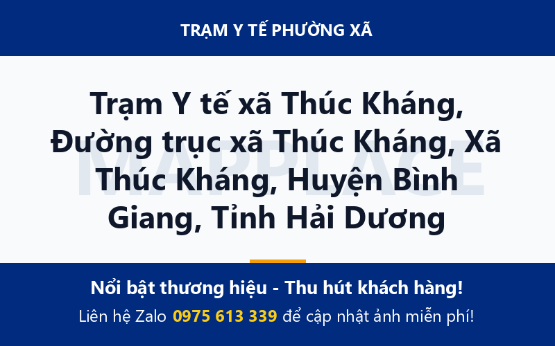 Trạm Y tế xã Thúc Kháng, Đường trục xã Thúc Kháng, Xã Thúc Kháng, Huyện Bình Giang, Tỉnh Hải Dương