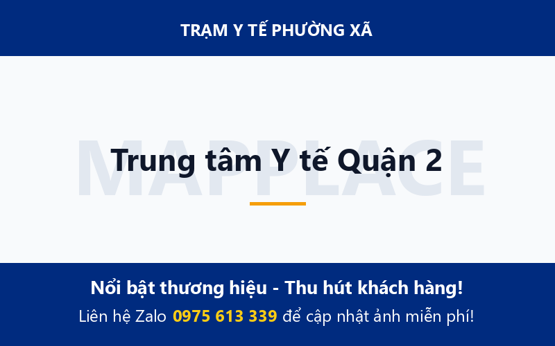Trung tâm Y tế Quận 2