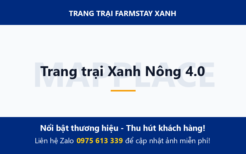 Trang trại Xanh Nông 4.0