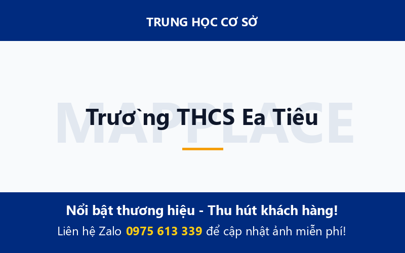 Trường THCS Ea Tiêu
