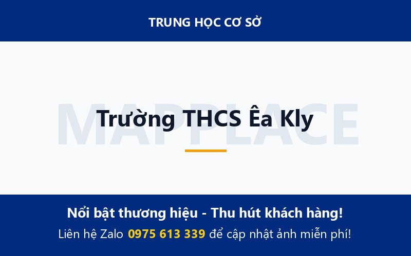 Trường THCS Êa Kly