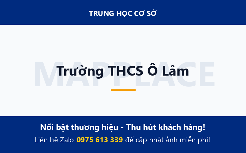 Trường THCS Ô Lâm