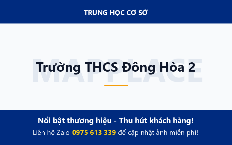 Trường THCS Đông Hòa 2