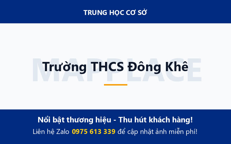Trường THCS Đông Khê